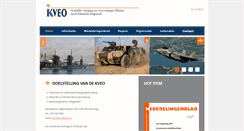 Desktop Screenshot of kveo.nl